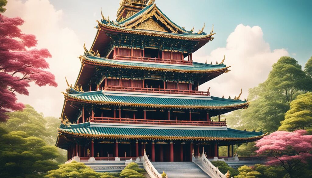 Buddhist Temple in East Asia Buddhist Temple in East Asia