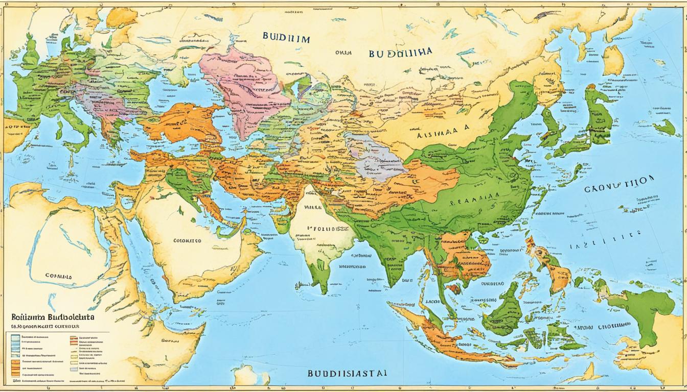 how did buddhism spread