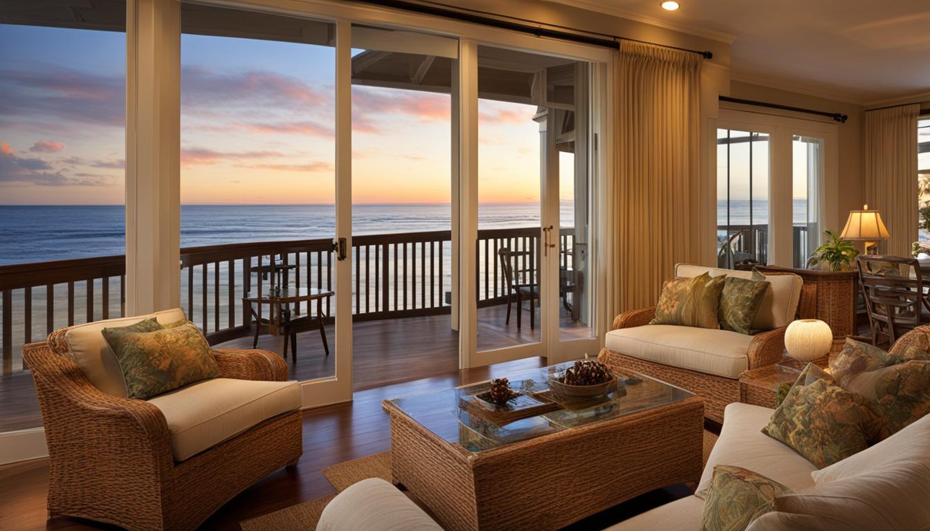 living at the beach