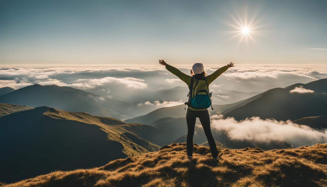 being happy with yourself