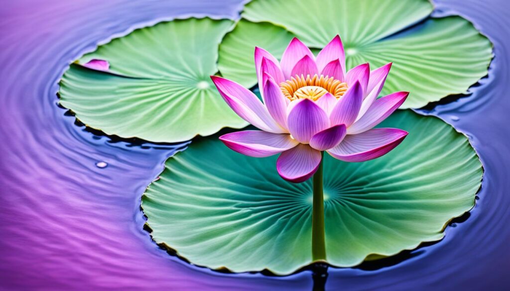 lotus flower symbolism in Buddhism