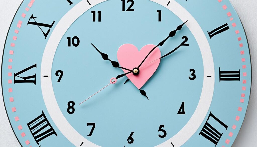 trust the timing of love