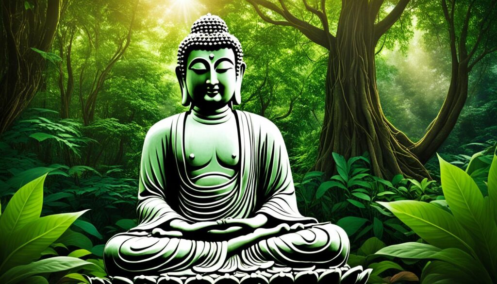 Buddha teaching Buddha teaching