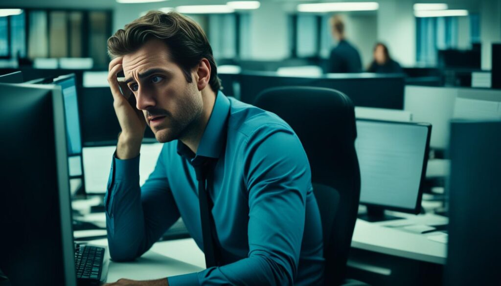 Feeling down at work