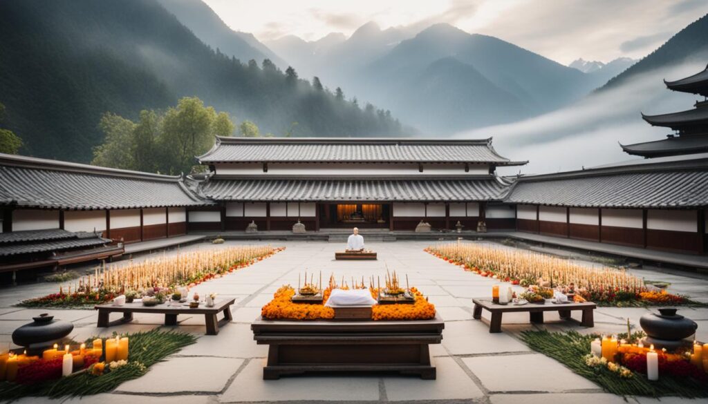 buddhist mourning period