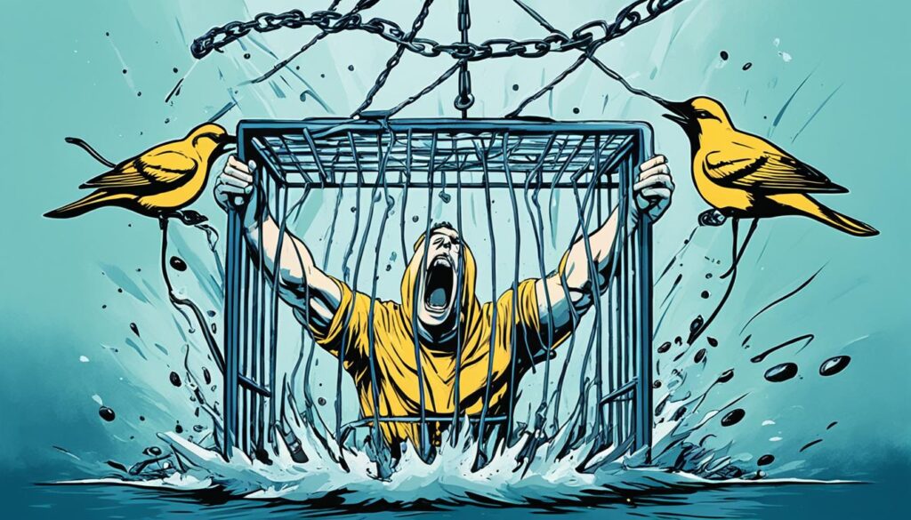 symptoms of feeling trapped