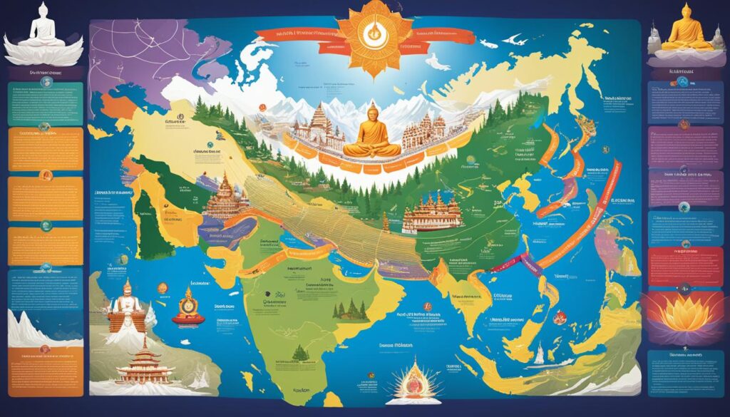 spread of buddhism image spread of buddhism image