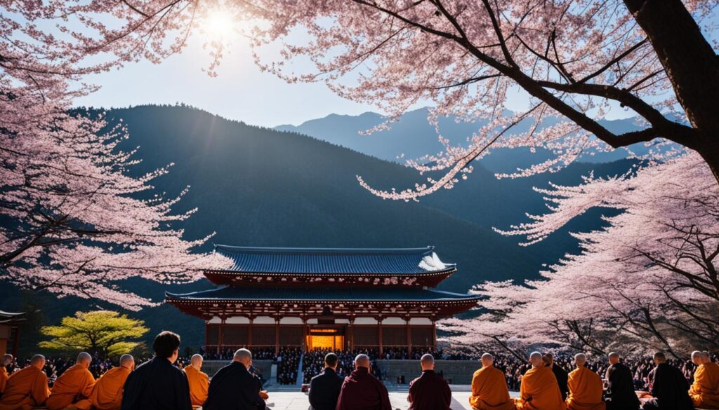 Buddhism spreading in Japan Buddhism spreading in Japan