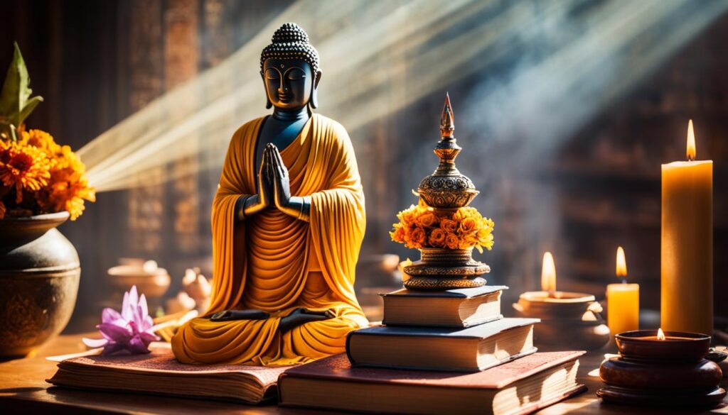 Buddhist Rituals and Sacred Texts
