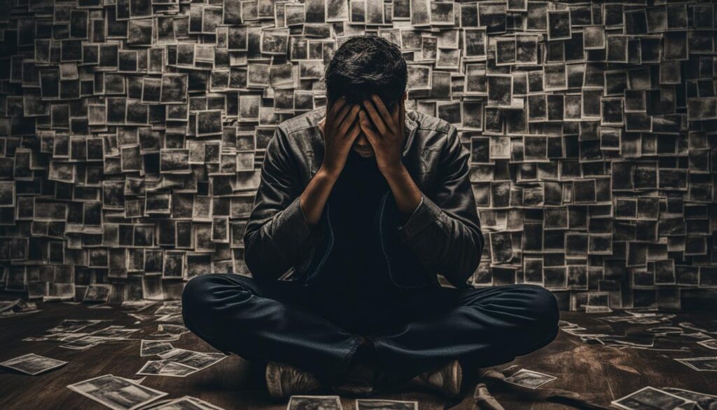 inventing painful inner dramas