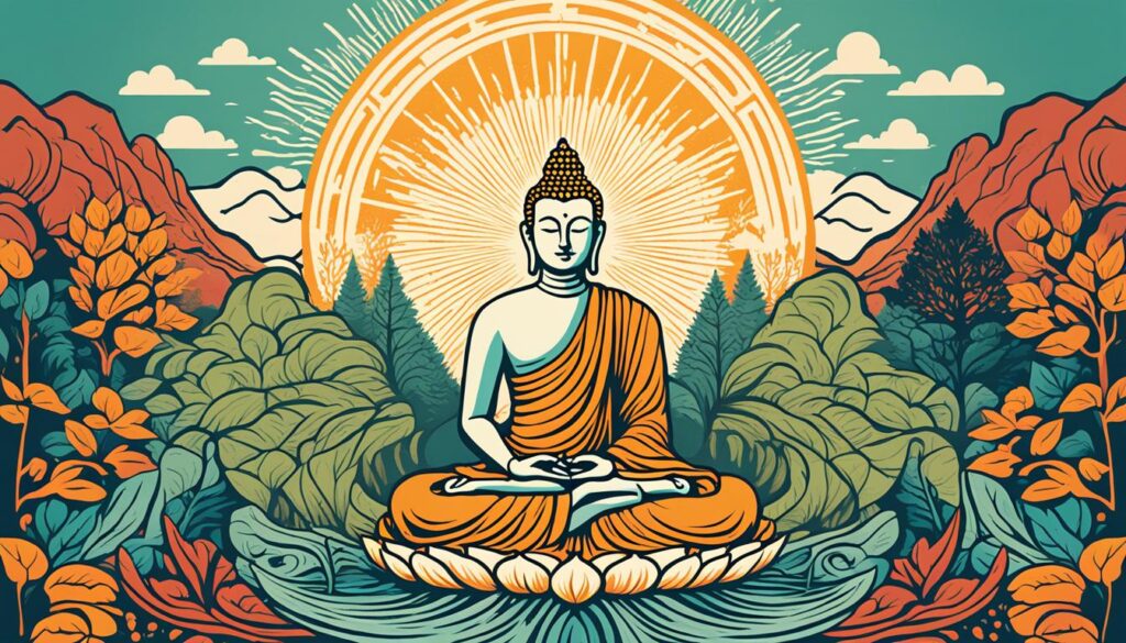 secular buddhism image